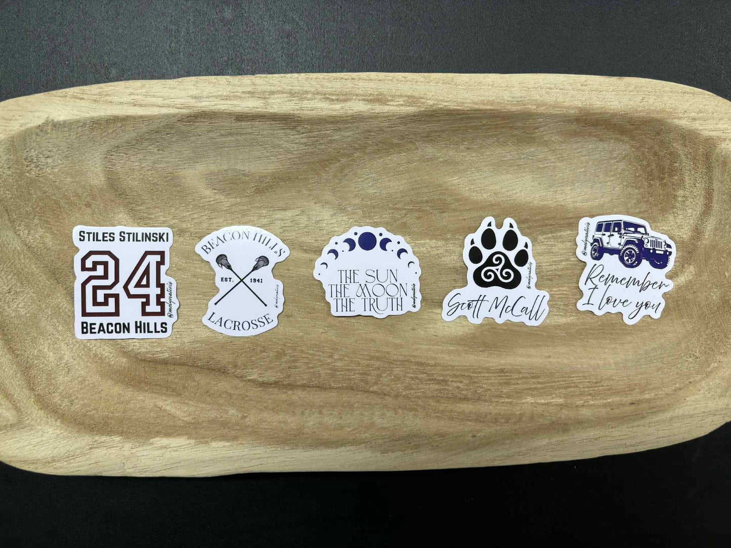 Pack de 5 stickers