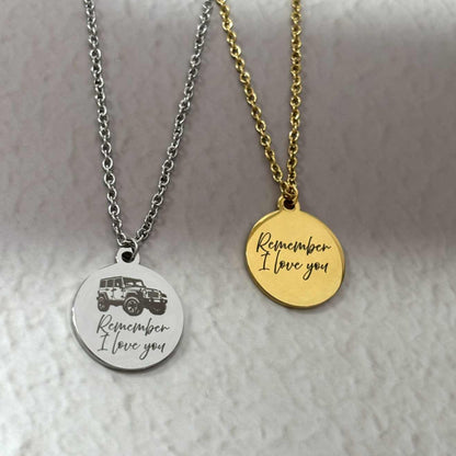 Collier Remember I Love You