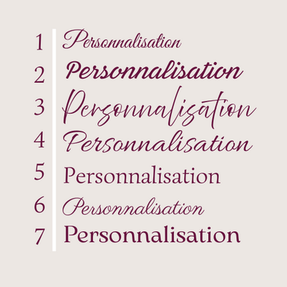 Collier personnalisé