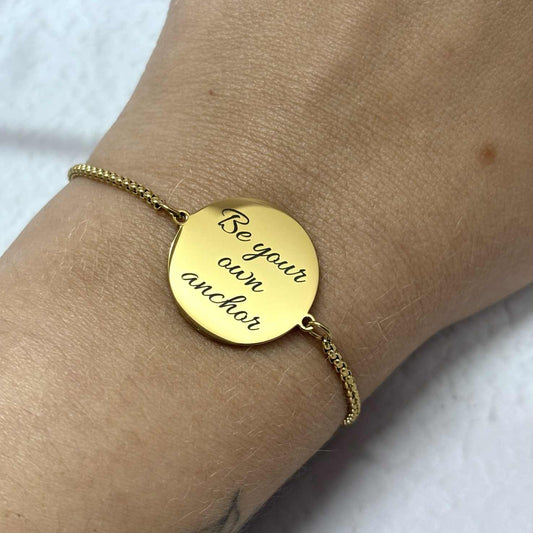 Bracelets Be your own anchor