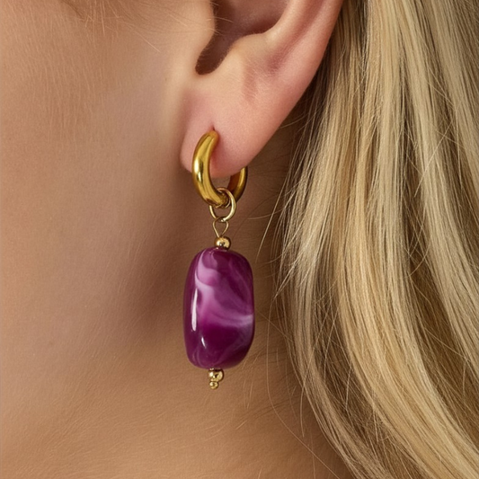 Boucles d'oreilles Lila